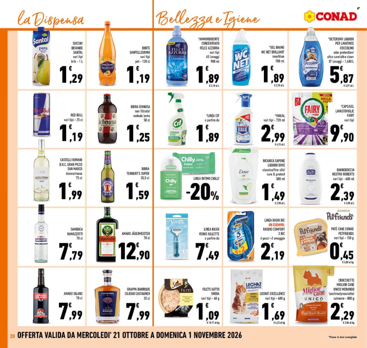 Volantino Conad - 21/10/2026 - 1/11/2026. Pagina 20