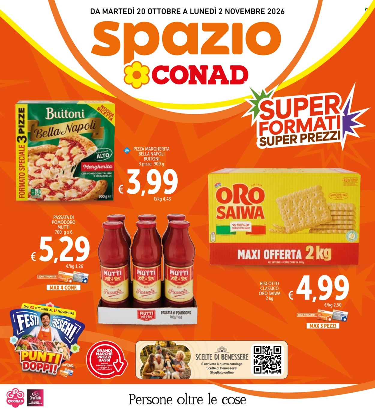 Volantino Spazio Conad - 20/10/2026 - 2/11/2026. Pagina 1