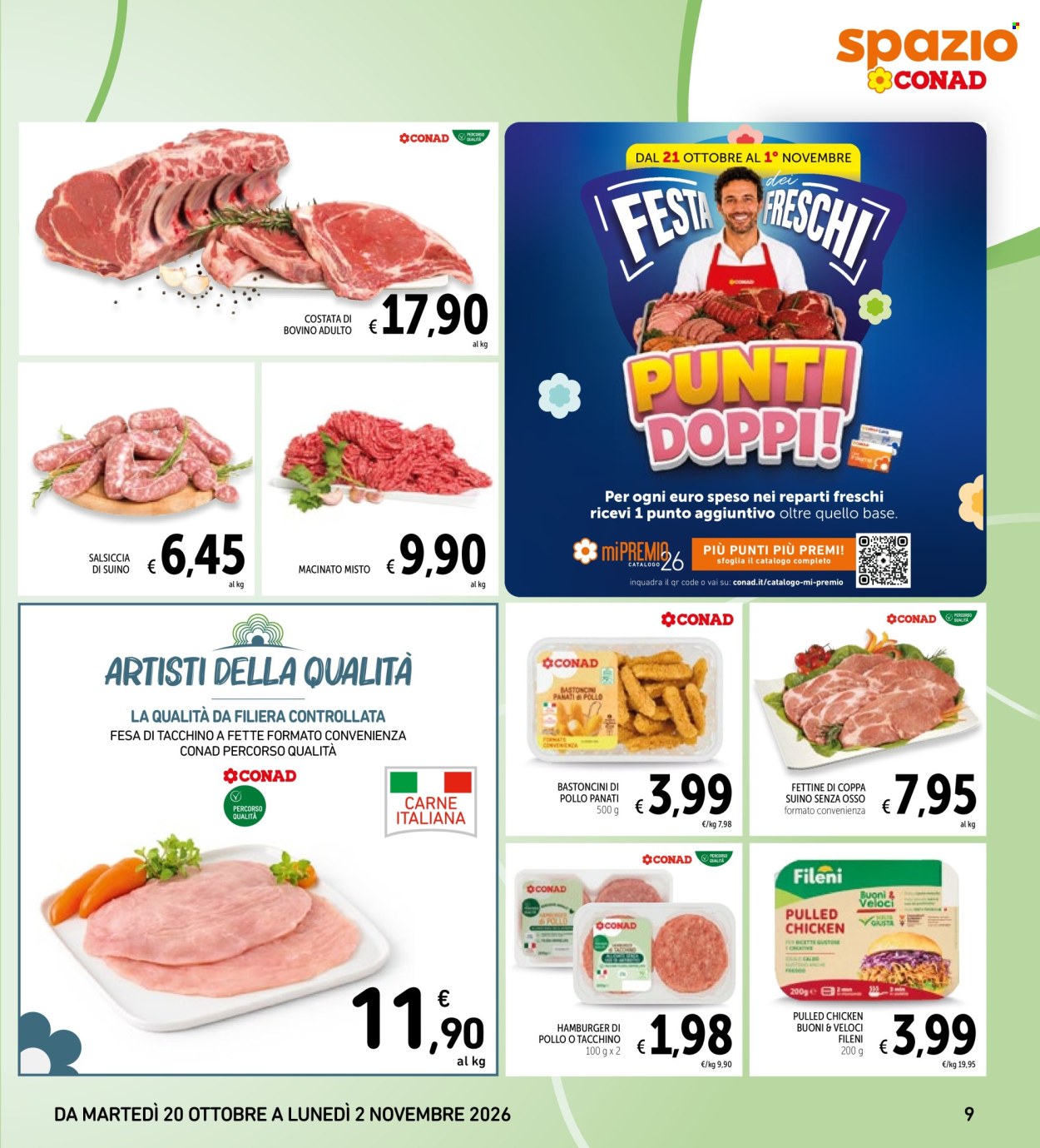 Volantino Spazio Conad - 20/10/2026 - 2/11/2026. Pagina 9