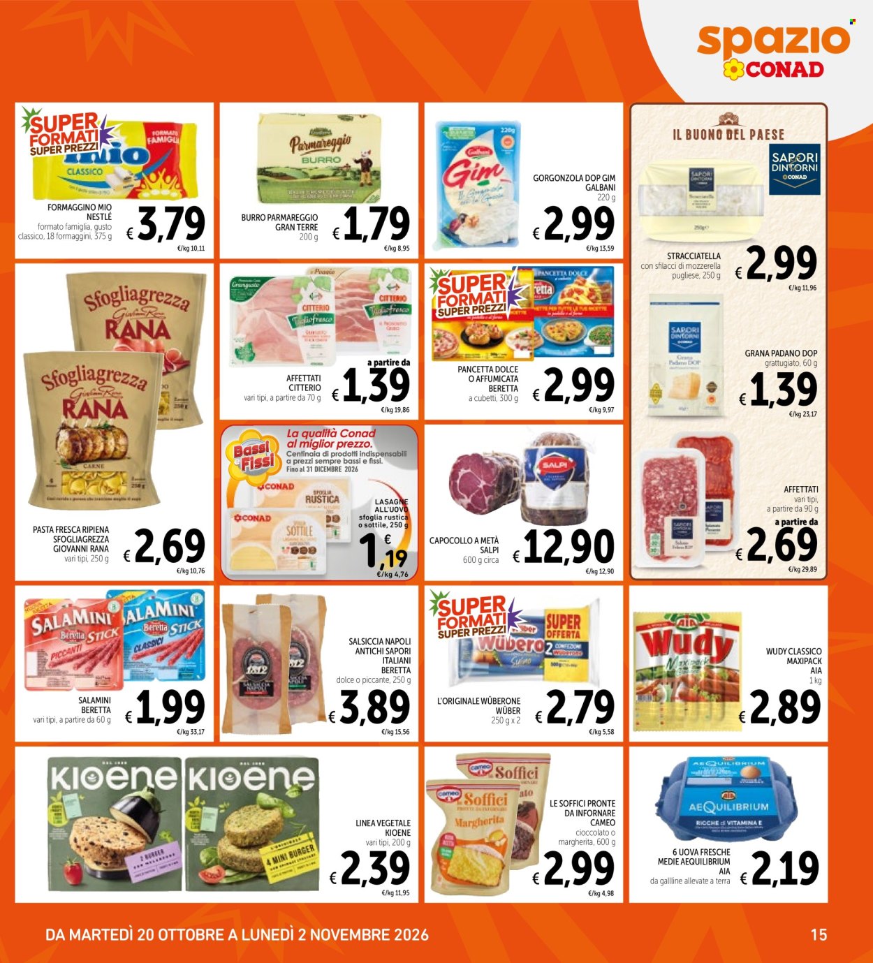 Volantino Spazio Conad - 20/10/2026 - 2/11/2026. Pagina 15