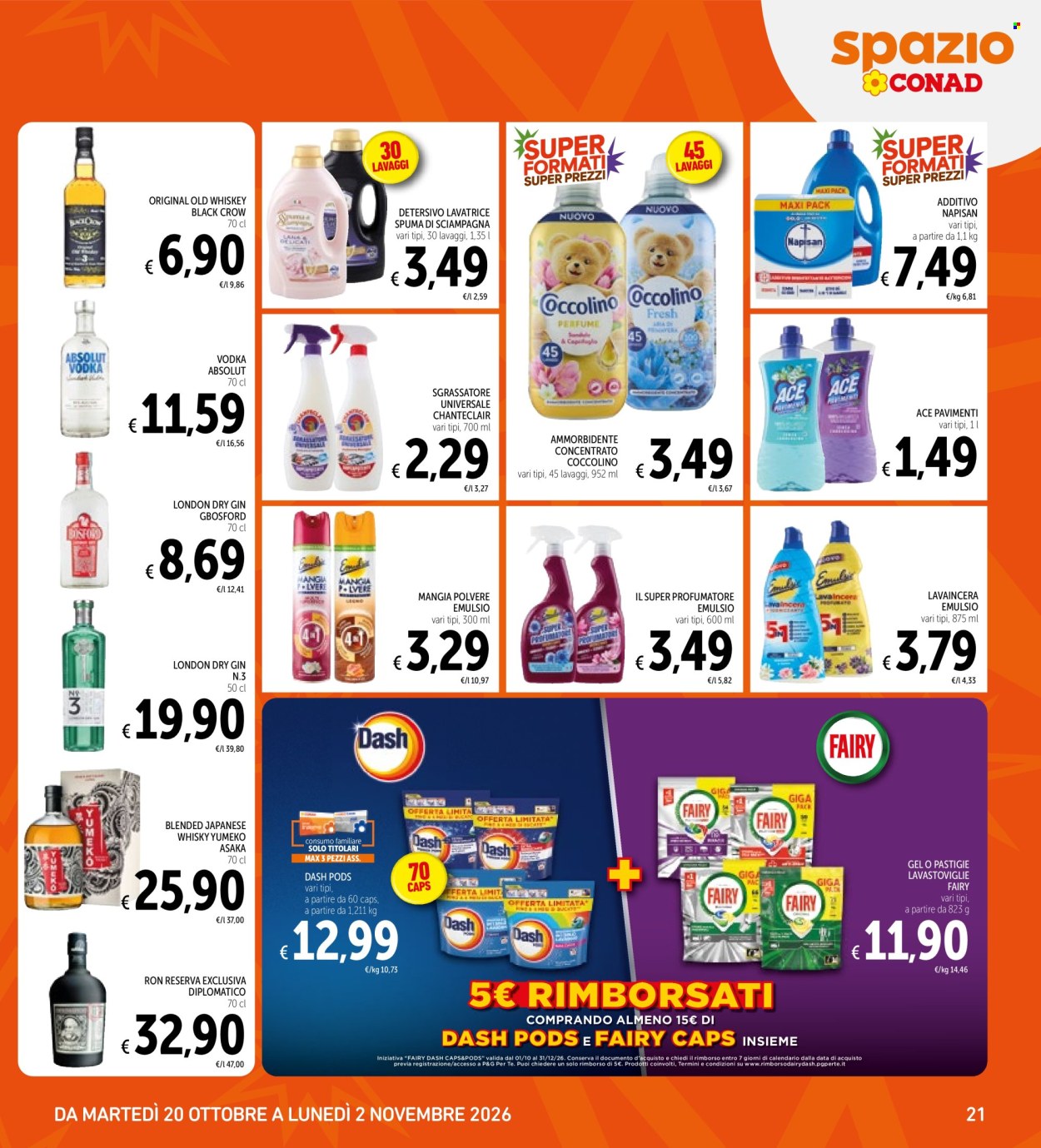 Volantino Spazio Conad - 20/10/2026 - 2/11/2026. Pagina 21