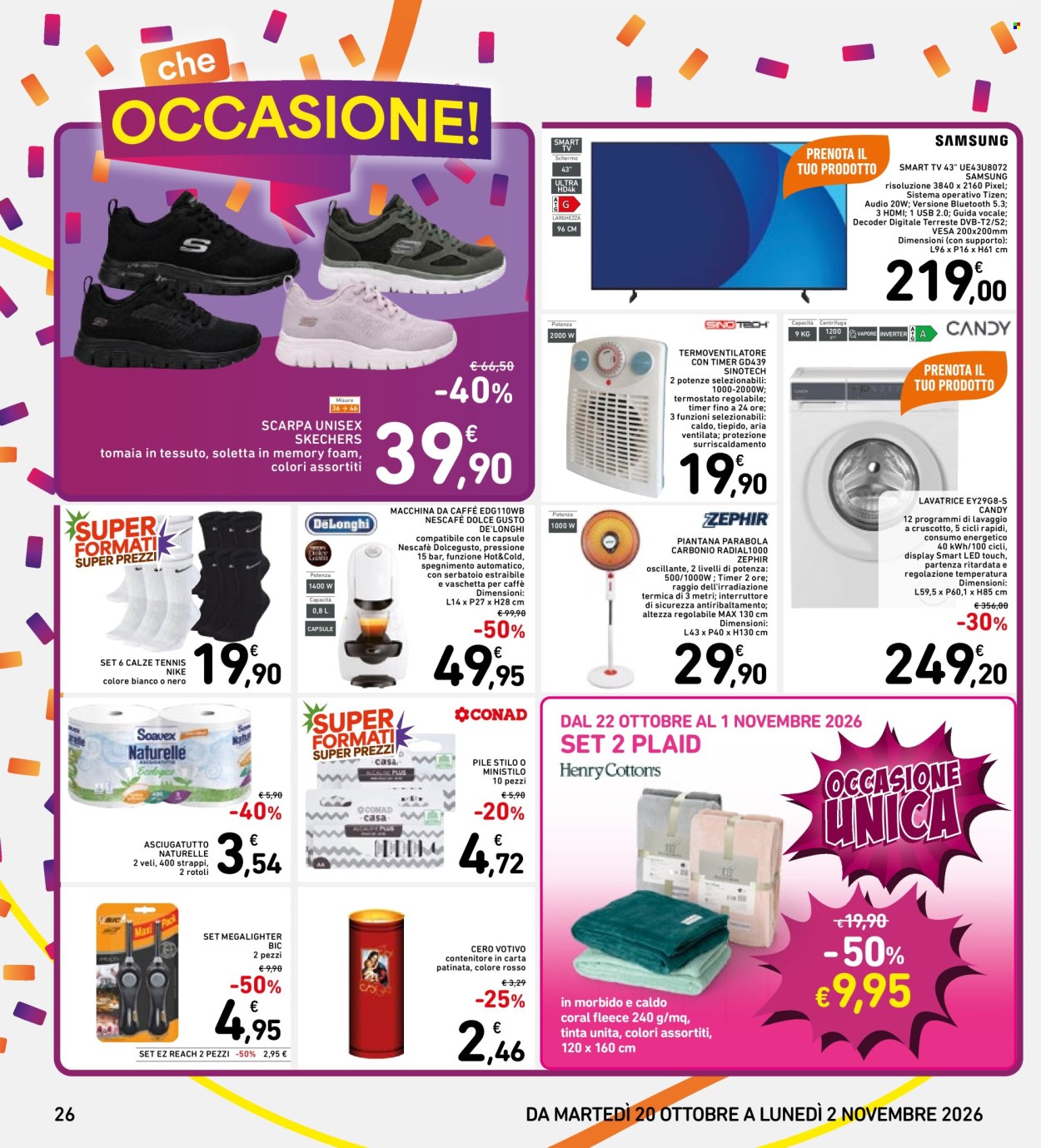 Volantino Spazio Conad - 20/10/2026 - 2/11/2026. Pagina 26
