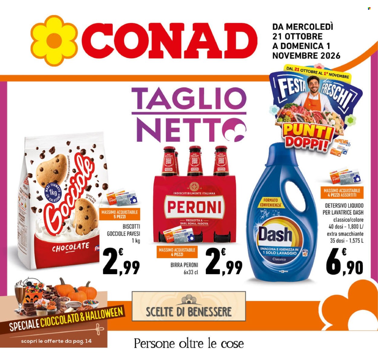Volantino Conad - 21/10/2026 - 1/11/2026. Pagina 1
