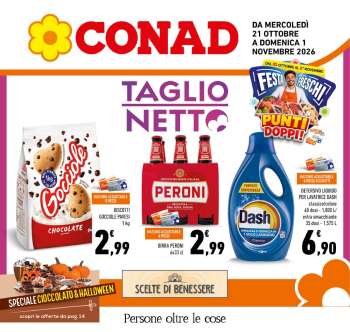 Volantino Conad - 21/10/2026 - 1/11/2026.