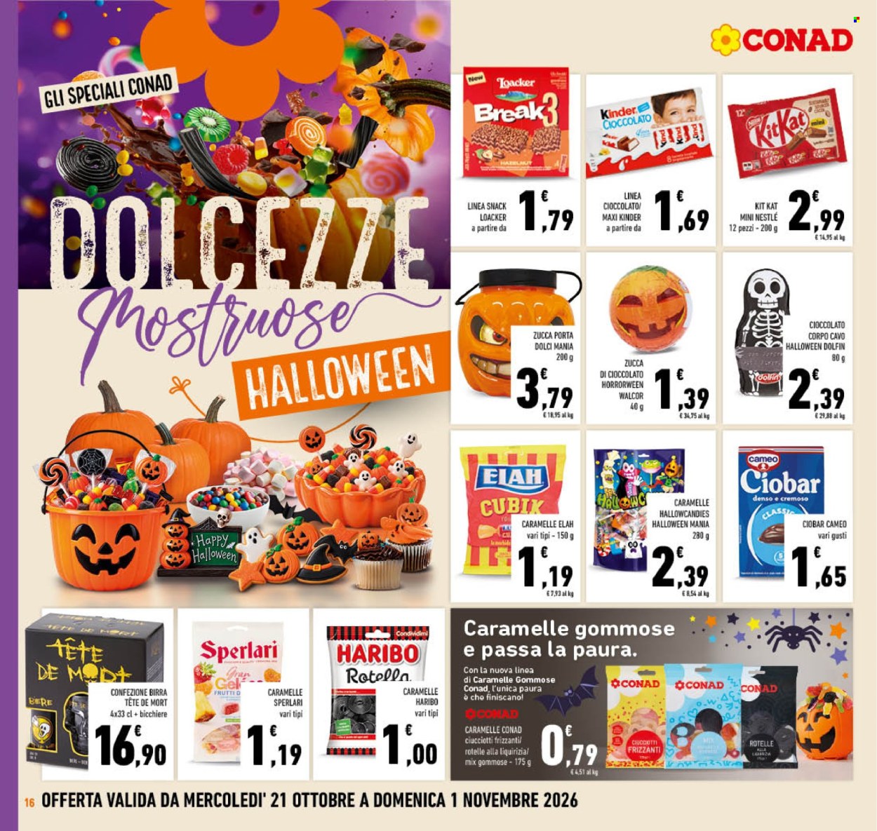 Volantino Conad - 21/10/2026 - 1/11/2026. Pagina 16