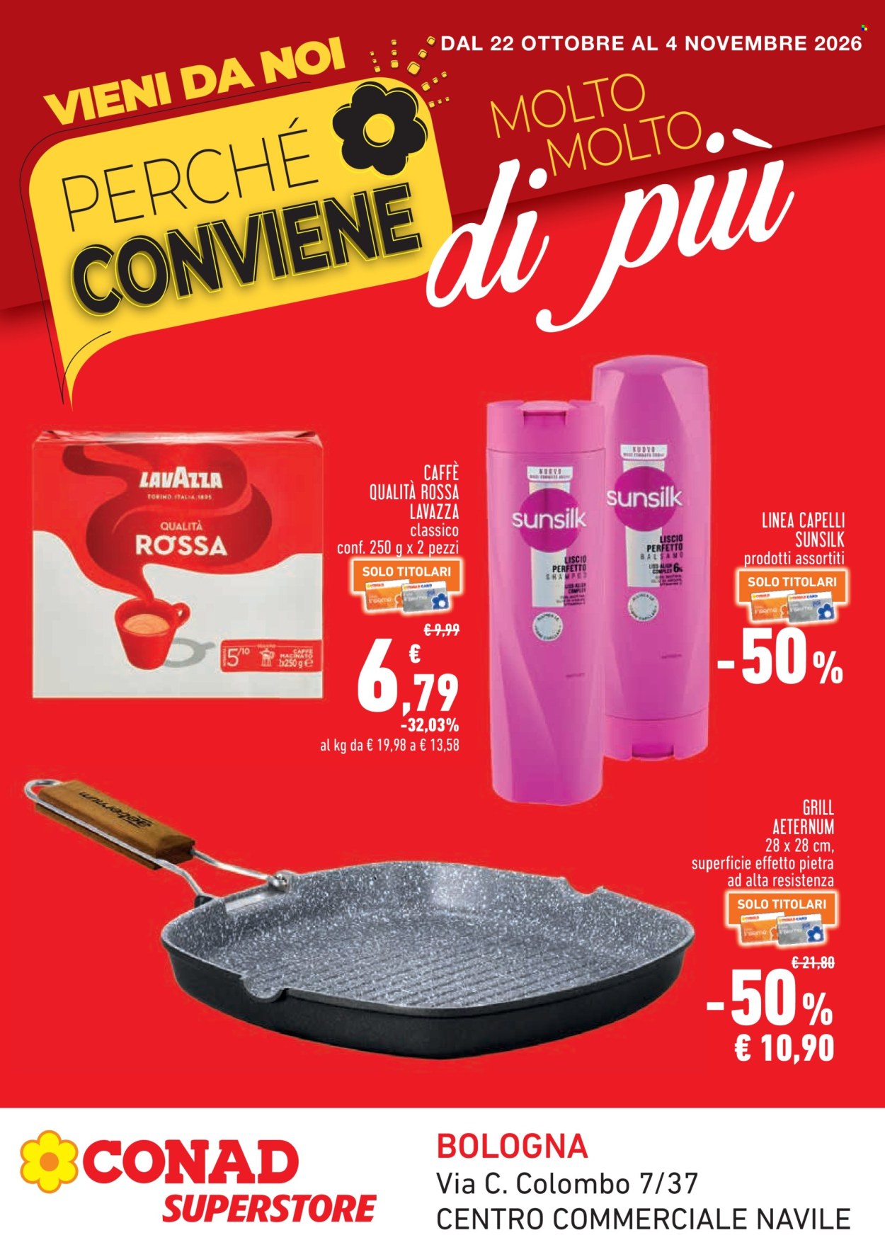 Volantino Conad Superstore - 22/10/2026 - 4/11/2026. Pagina 1