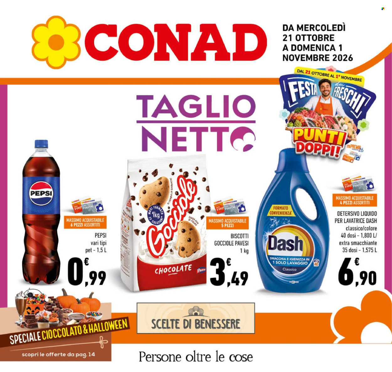 Volantino Conad - 21/10/2026 - 1/11/2026. Pagina 1