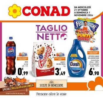 Volantino Conad - 21/10/2026 - 1/11/2026.