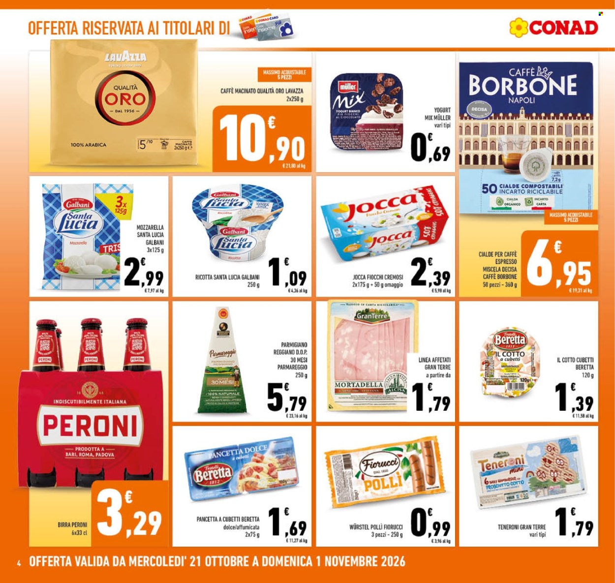 Volantino Conad - 21/10/2026 - 1/11/2026. Pagina 4