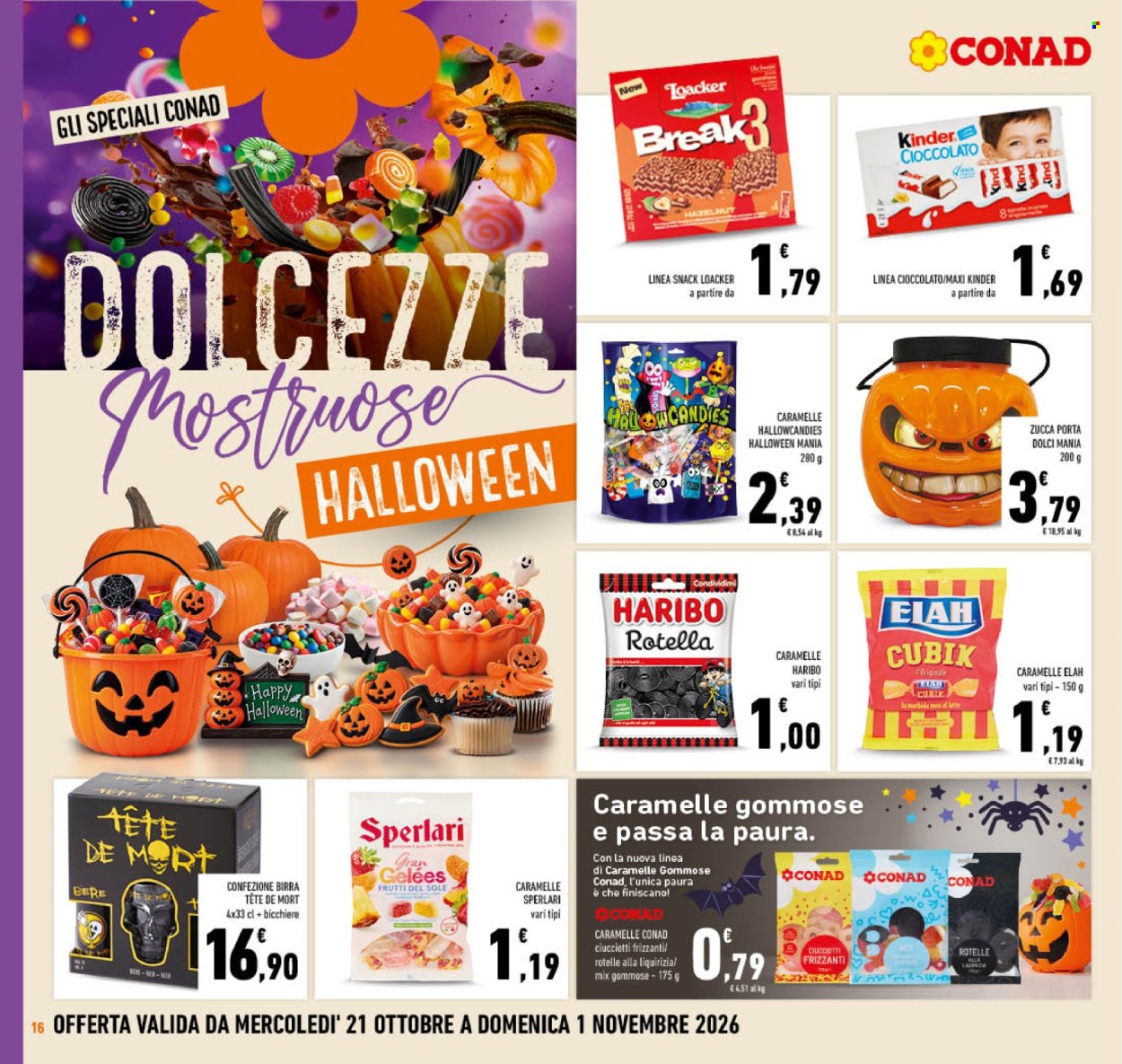 Volantino Conad - 21/10/2026 - 1/11/2026. Pagina 16