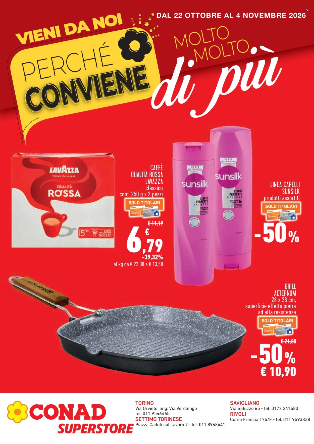 Volantino Conad Superstore - 22/10/2026 - 4/11/2026. Pagina 1