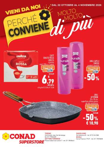 Volantino Conad Superstore - 22/10/2026 - 4/11/2026.