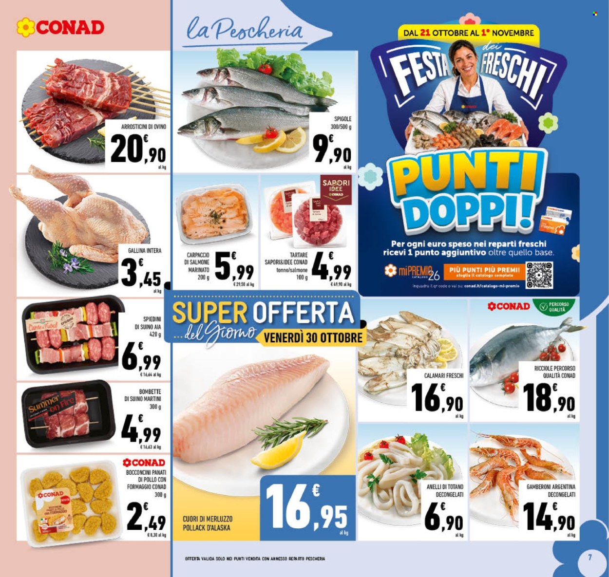 Volantino Conad - 21/10/2026 - 1/11/2026. Pagina 7