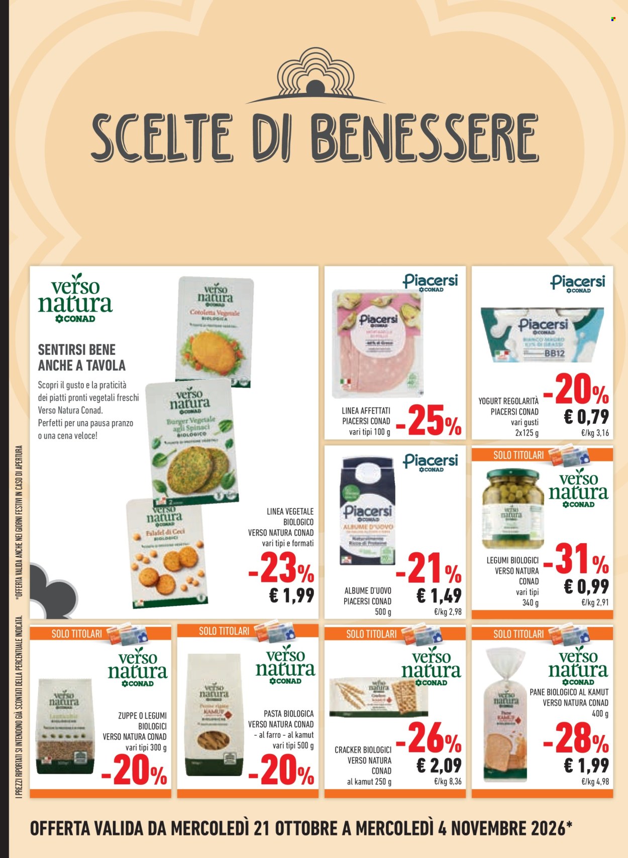Volantino Margherita Conad - 21/10/2026 - 4/11/2026. Pagina 18