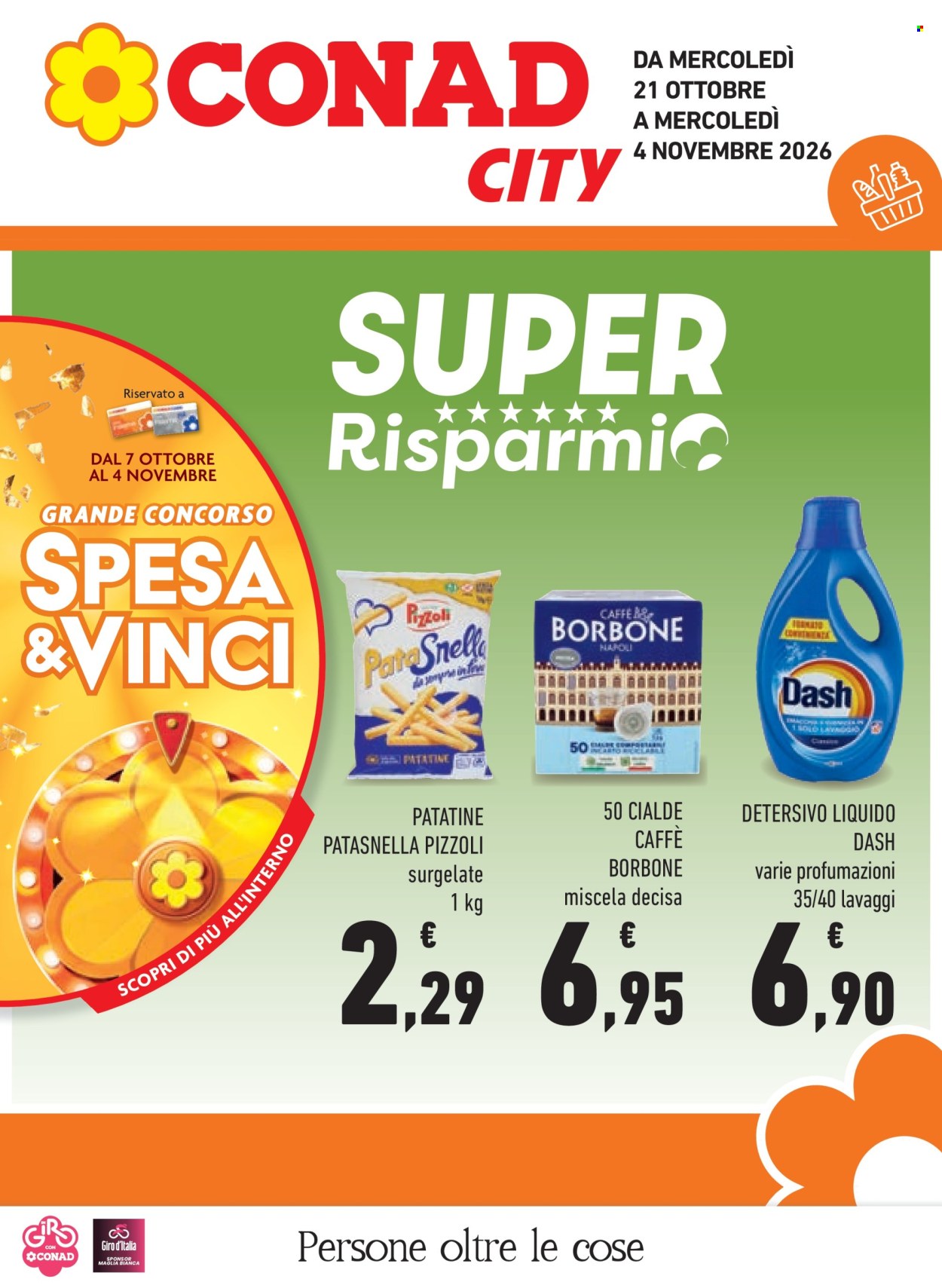 Volantino Conad - 21/10/2026 - 4/11/2026. Pagina 1