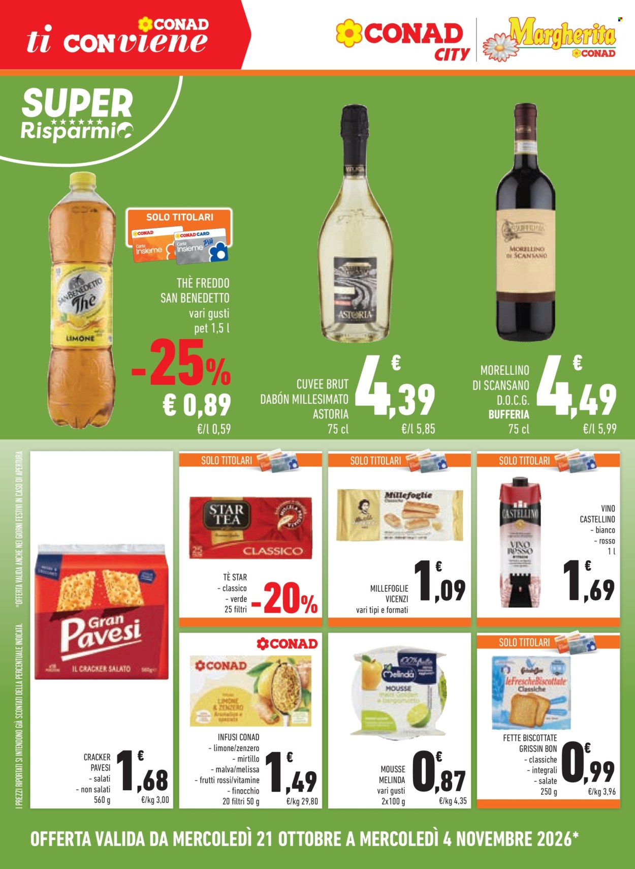 Volantino Conad - 21/10/2026 - 4/11/2026. Pagina 16
