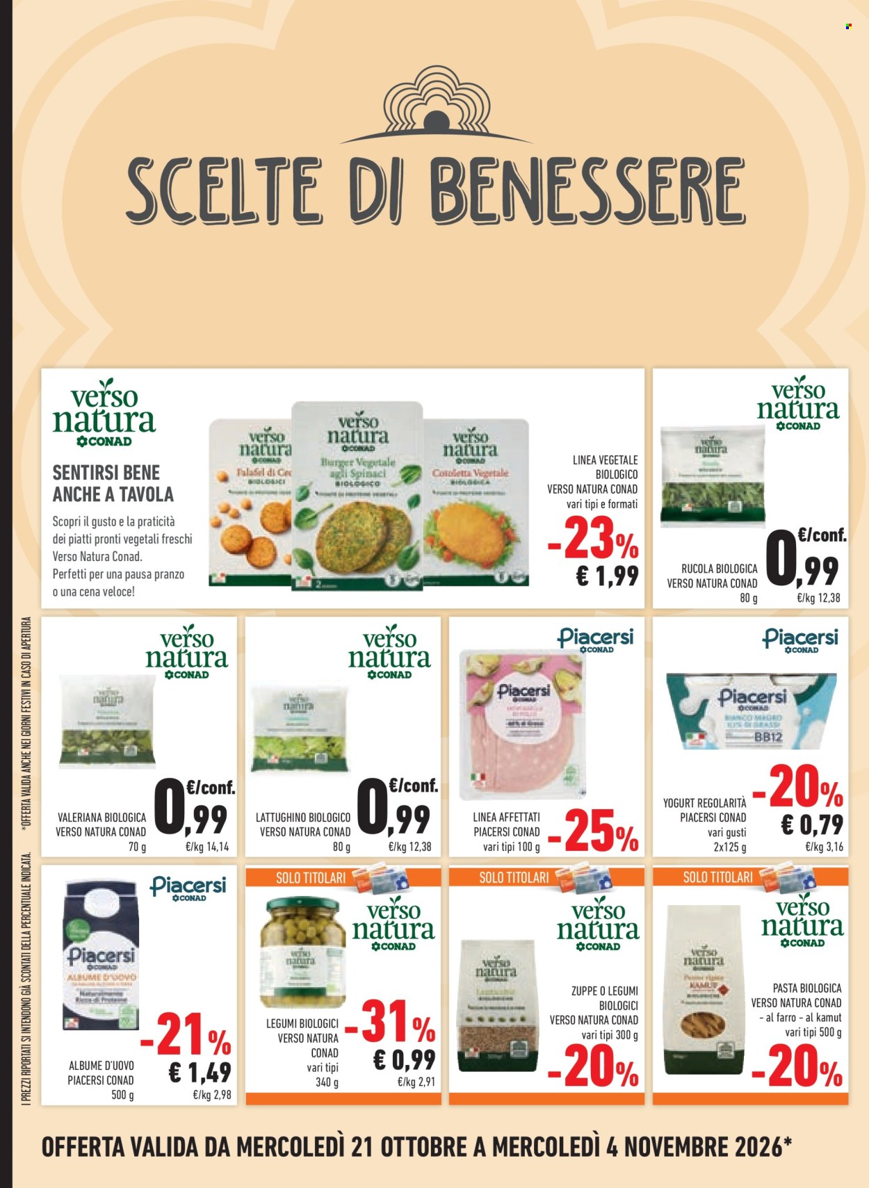 Volantino Conad - 21/10/2026 - 4/11/2026. Pagina 18
