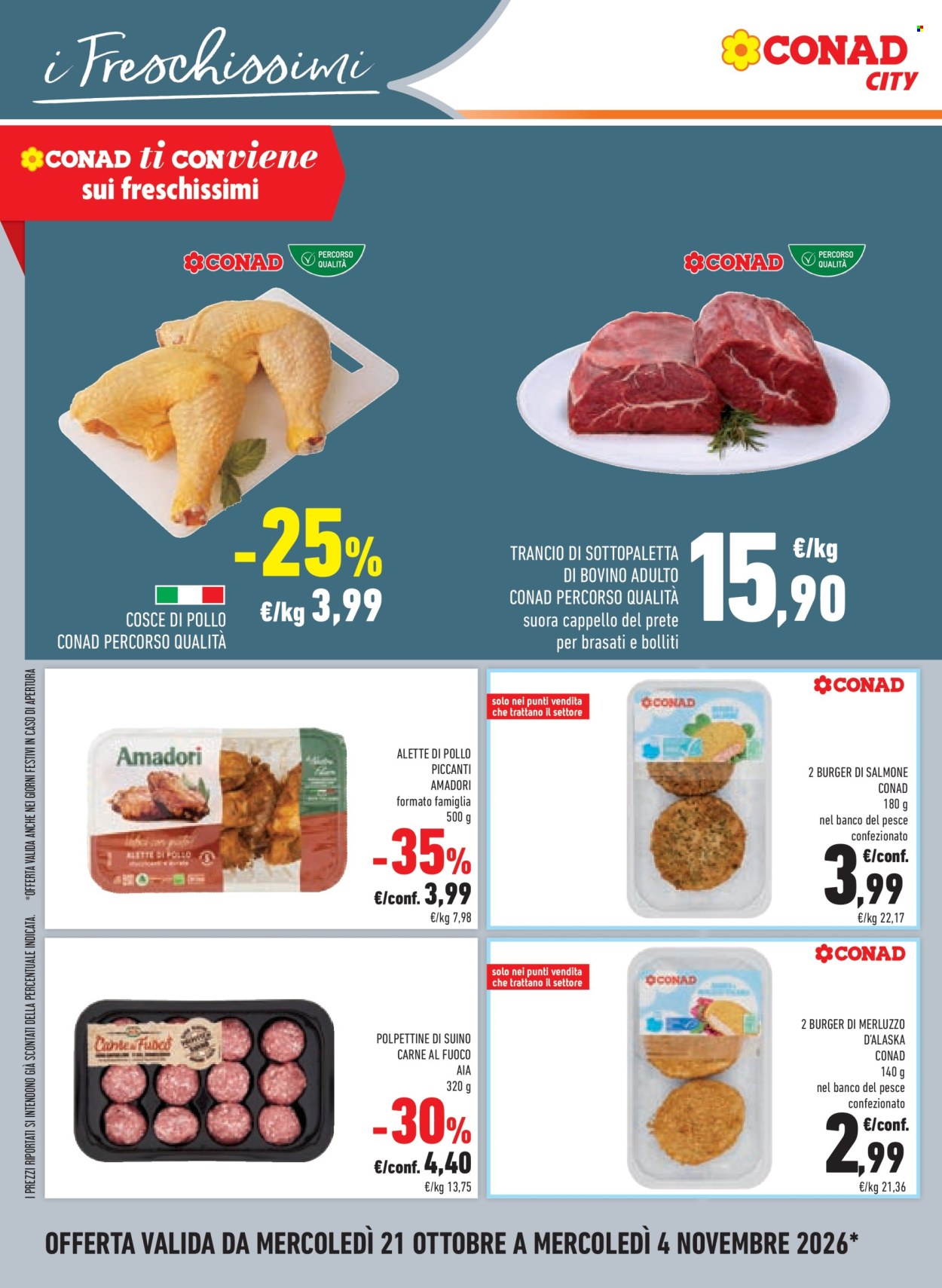 Volantino Conad - 21/10/2026 - 4/11/2026. Pagina 24