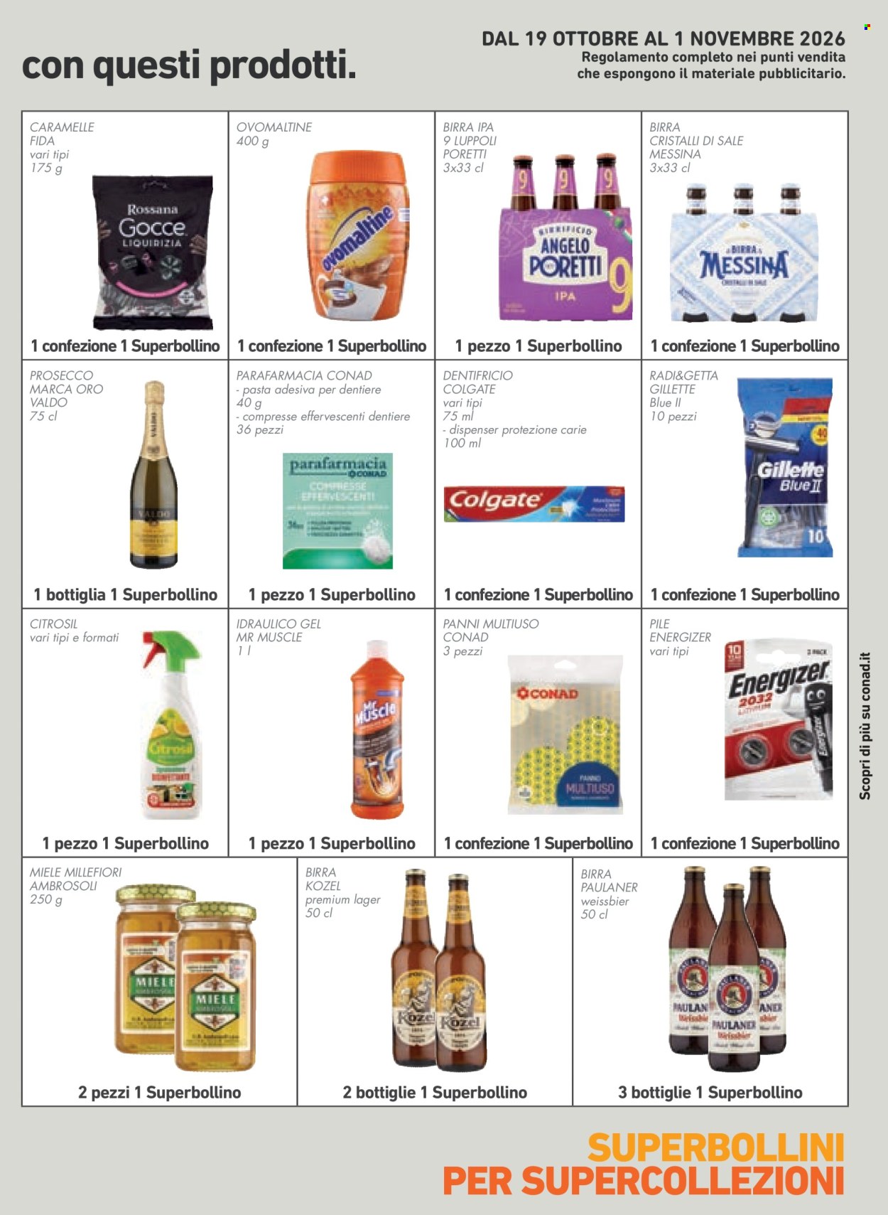 Volantino Conad - 21/10/2026 - 4/11/2026. Pagina 27