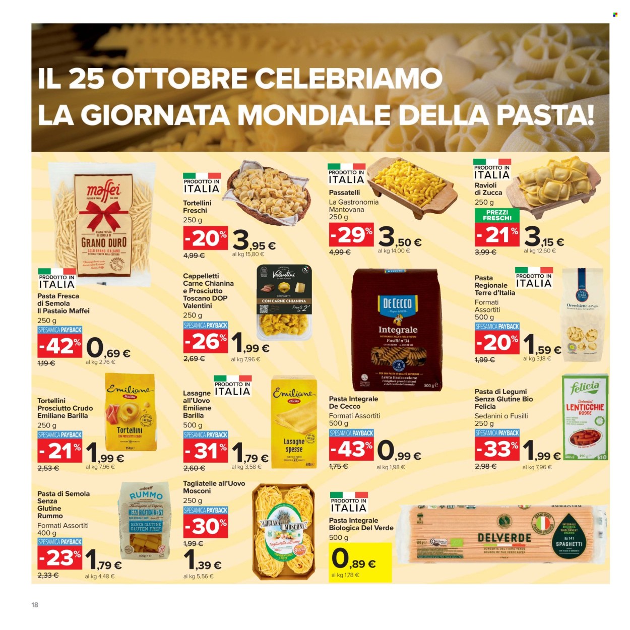 Volantino Carrefour - 23/10/2026 - 5/11/2026. Pagina 18