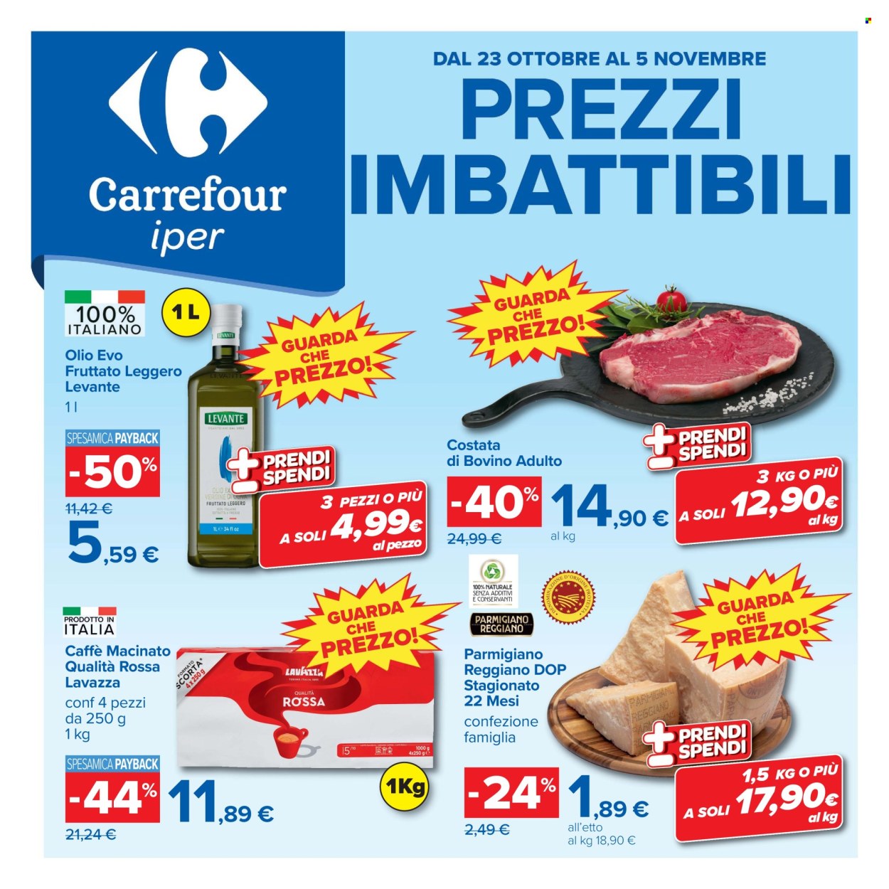 Volantino Carrefour - 23/10/2026 - 5/11/2026. Pagina 1