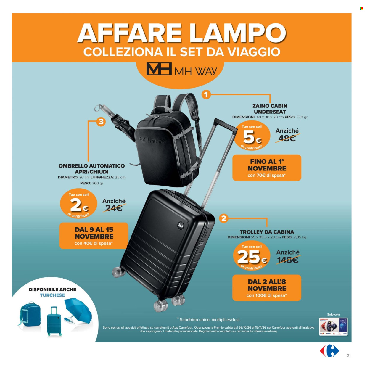 Volantino Carrefour - 23/10/2026 - 5/11/2026. Pagina 21