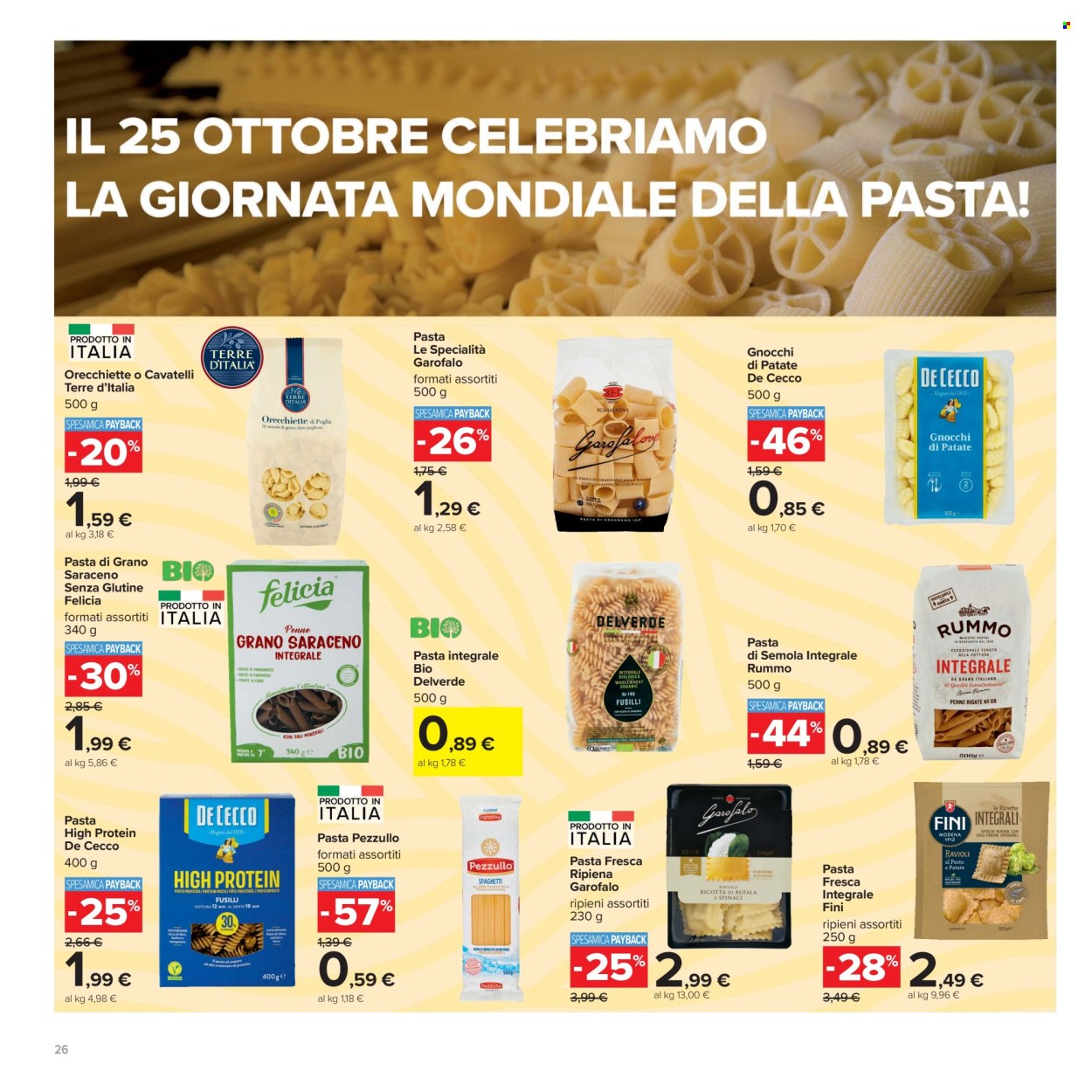 Volantino Carrefour - 23/10/2026 - 5/11/2026. Pagina 26