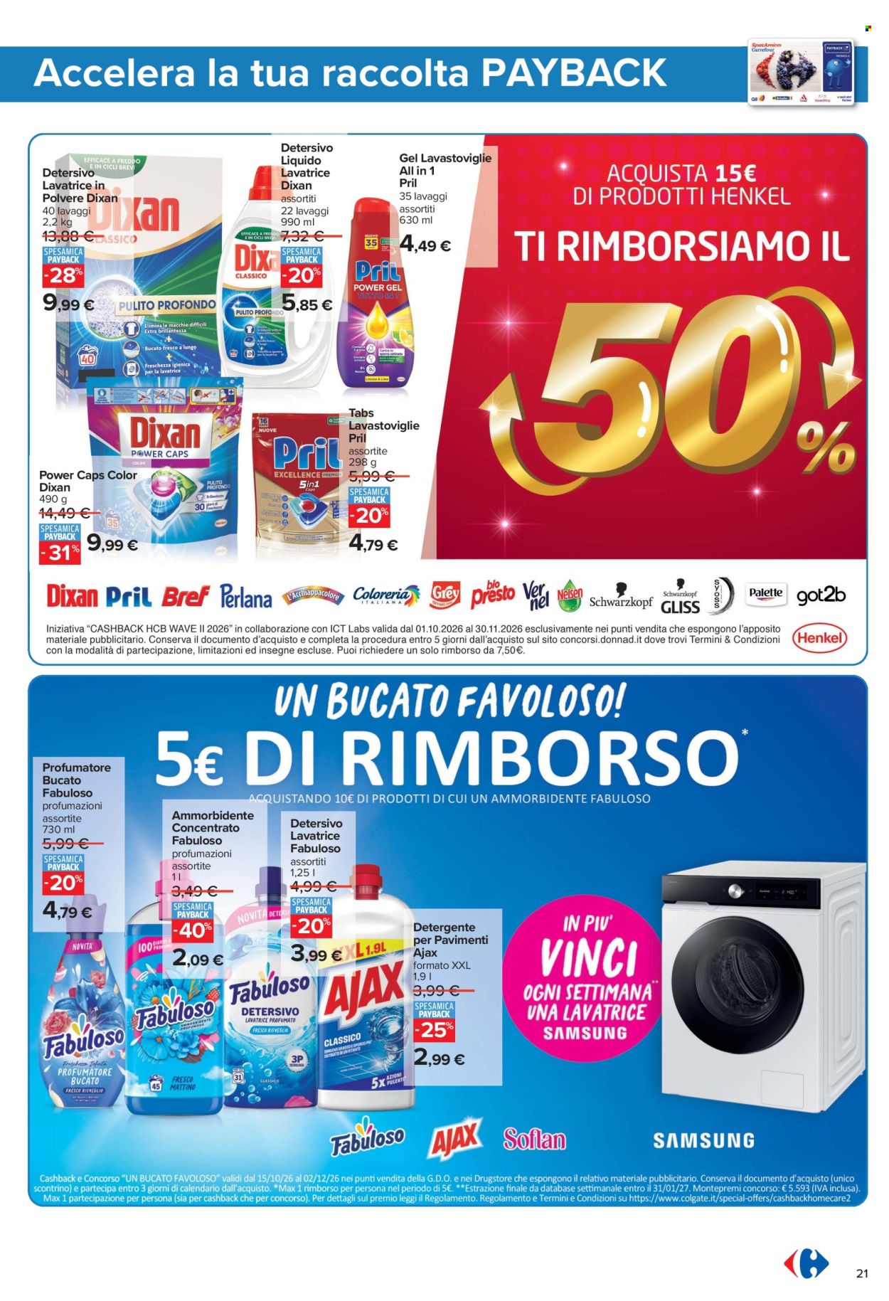 Volantino Carrefour - 23/10/2026 - 5/11/2026. Pagina 21