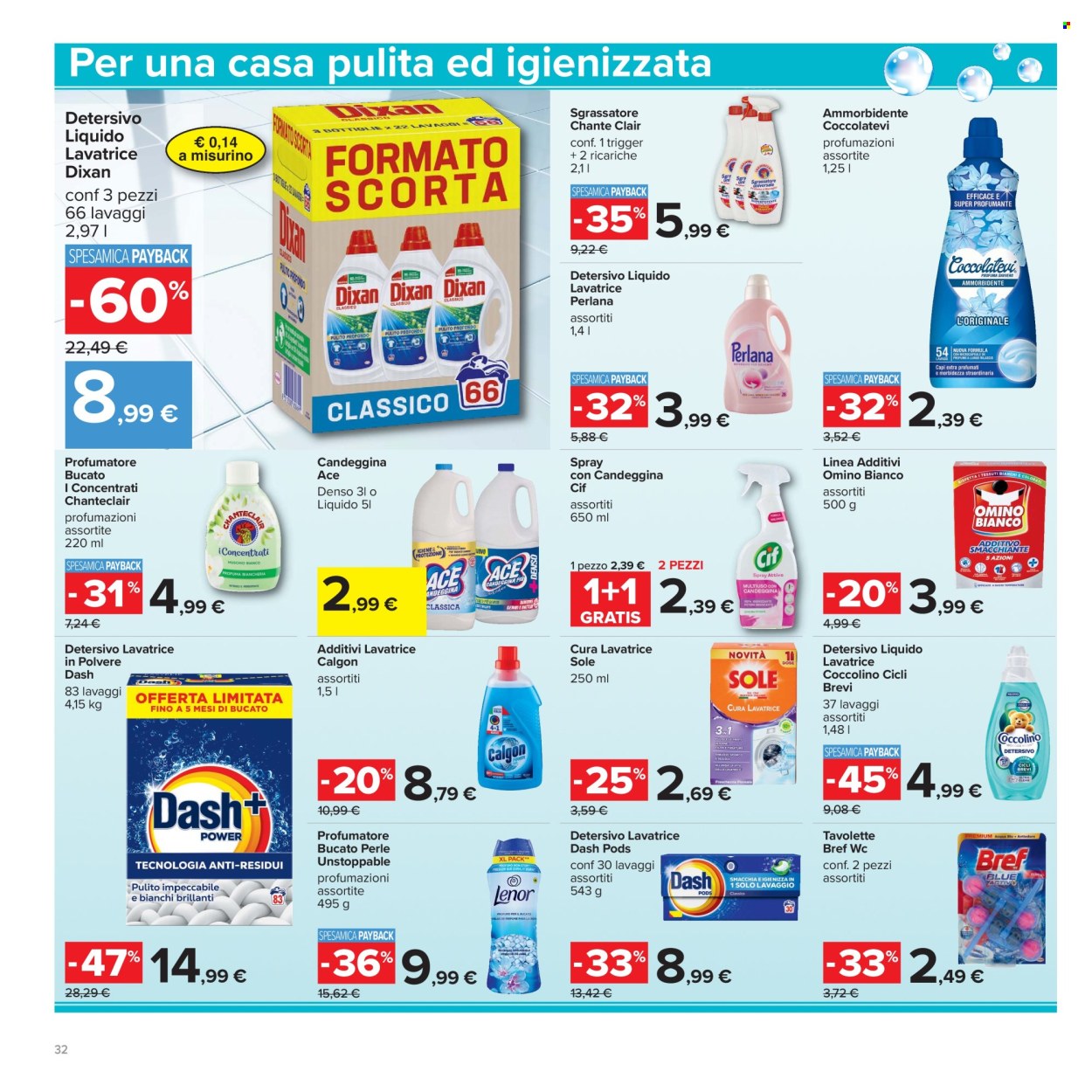 Volantino Carrefour - 23/10/2026 - 5/11/2026. Pagina 32