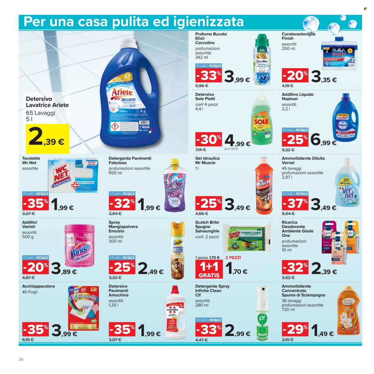 Volantino Carrefour - 23/10/2026 - 5/11/2026. Pagina 34
