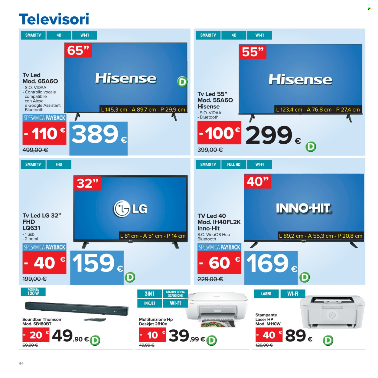 Volantino Carrefour - 23/10/2026 - 5/11/2026. Pagina 44