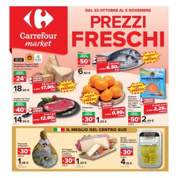 Volantino Carrefour - 23/10/2026 - 5/11/2026.