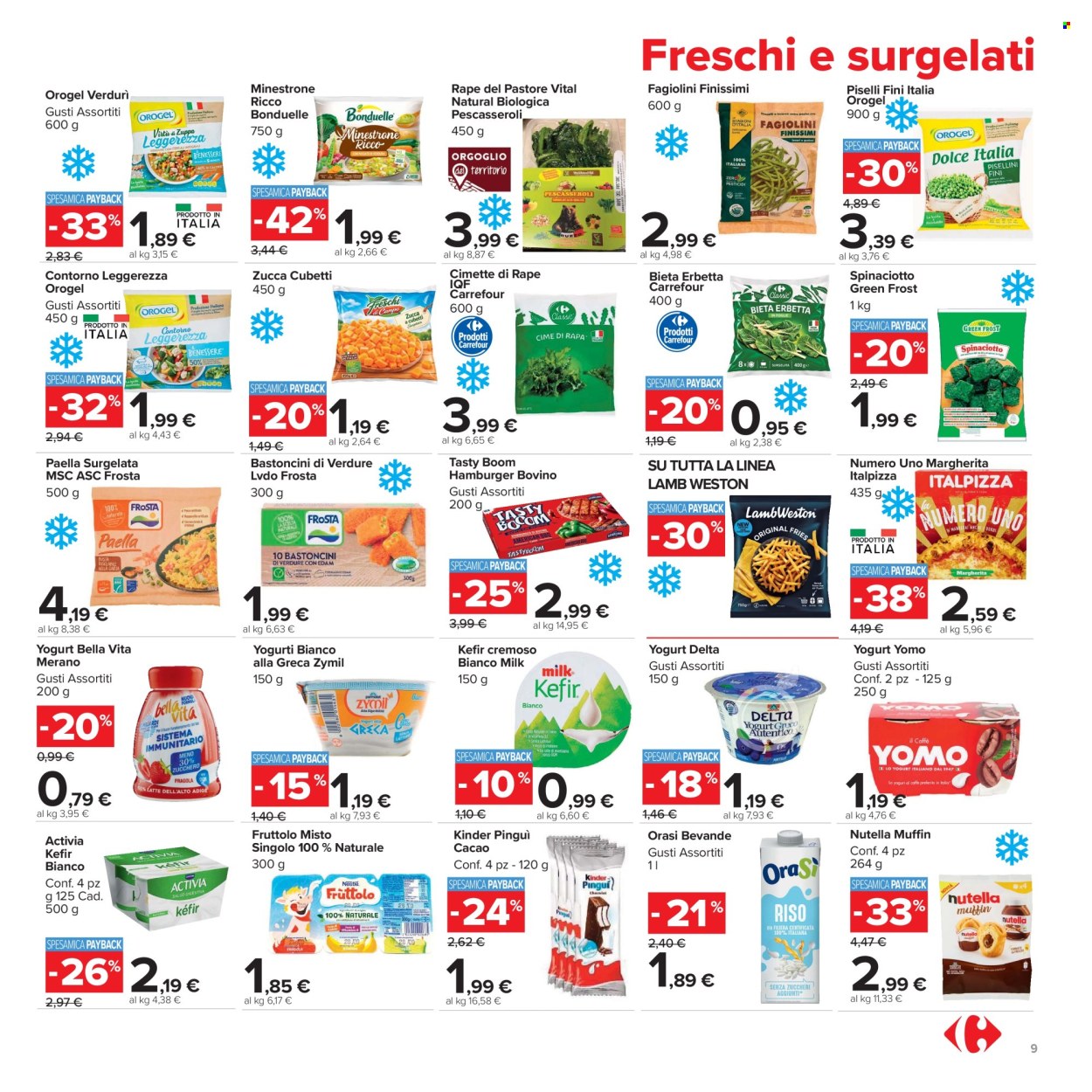 Volantino Carrefour - 23/10/2026 - 5/11/2026. Pagina 9
