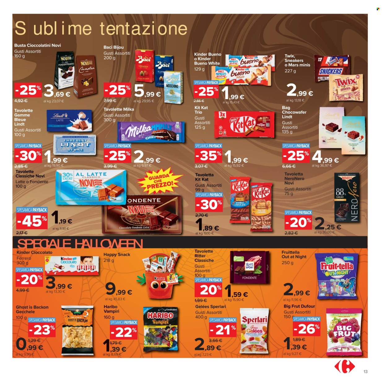 Volantino Carrefour - 23/10/2026 - 5/11/2026. Pagina 13