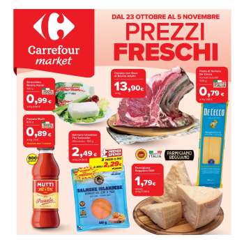 Volantino Carrefour - 23/10/2026 - 5/11/2026.