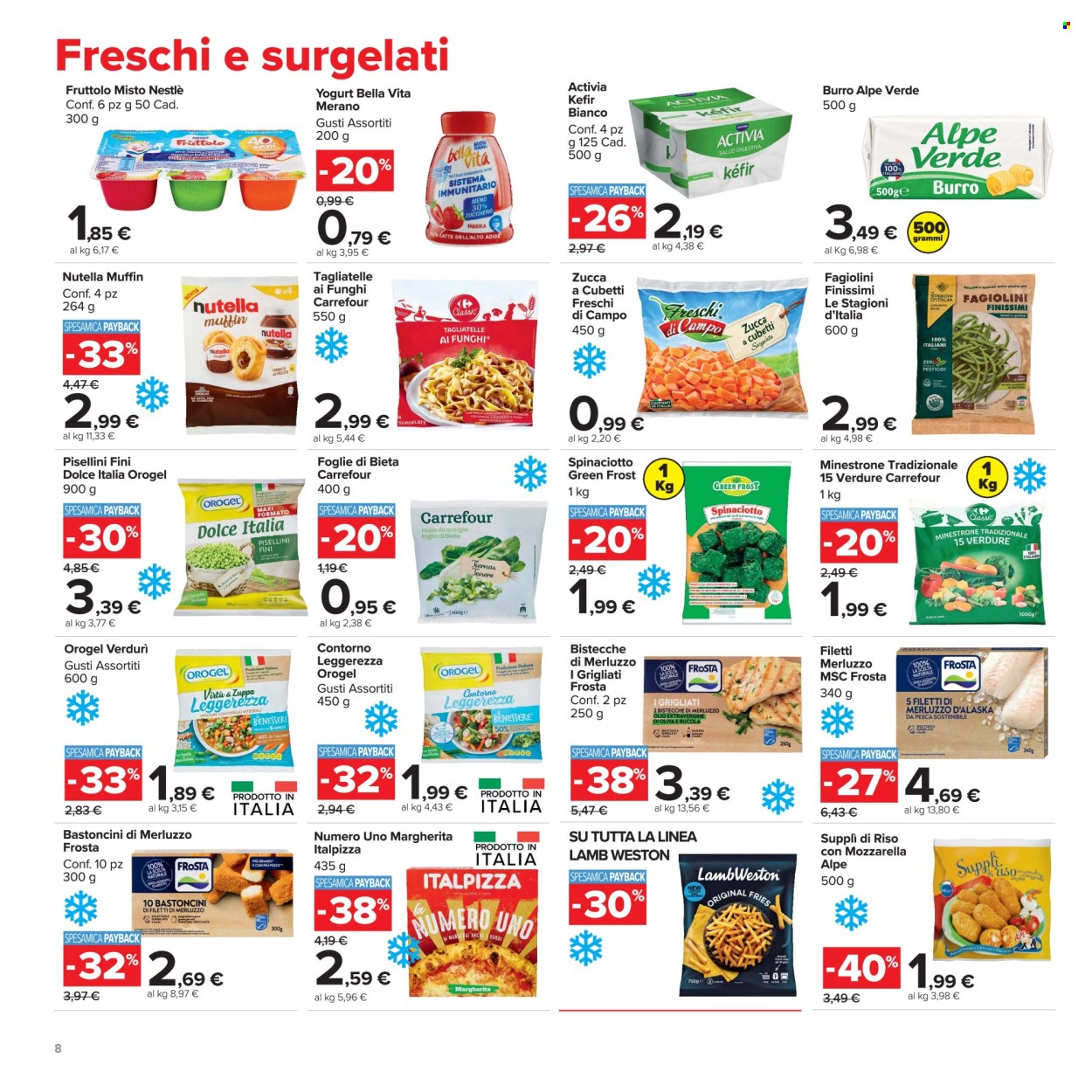 Volantino Carrefour - 23/10/2026 - 5/11/2026. Pagina 8