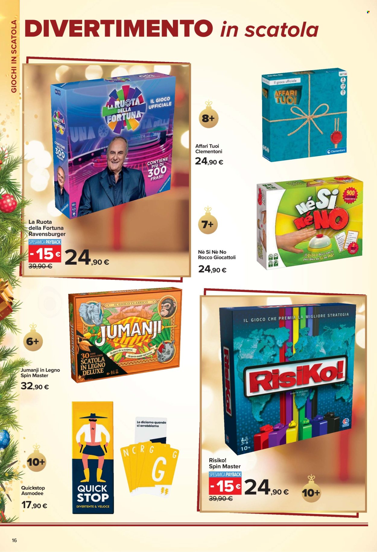 Volantino Carrefour - 23/10/2026 - 24/12/2026. Pagina 16