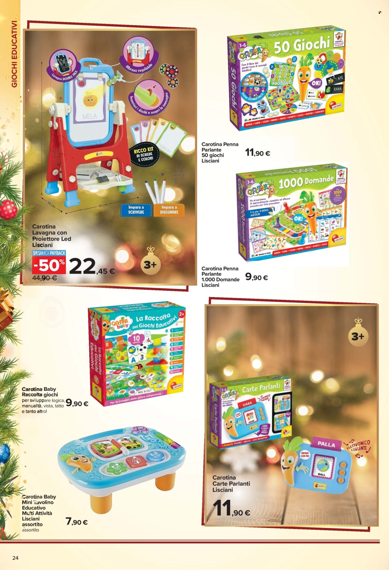 Volantino Carrefour - 23/10/2026 - 24/12/2026. Pagina 24