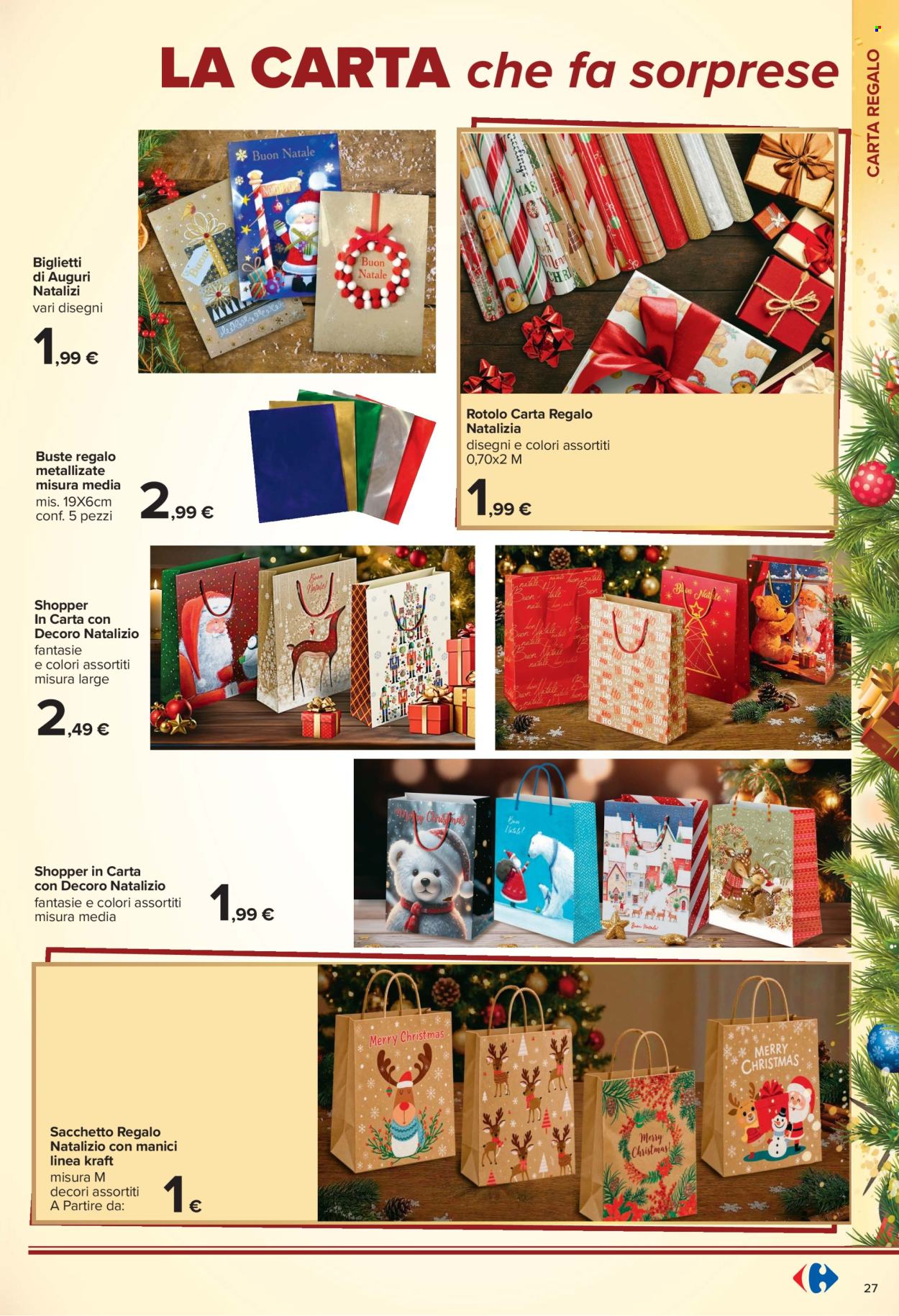 Volantino Carrefour - 23/10/2026 - 24/12/2026. Pagina 27