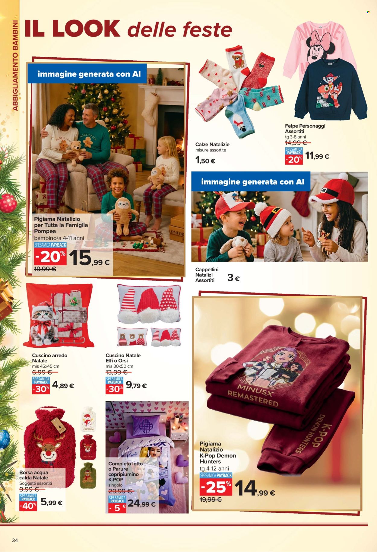 Volantino Carrefour - 23/10/2026 - 24/12/2026. Pagina 34