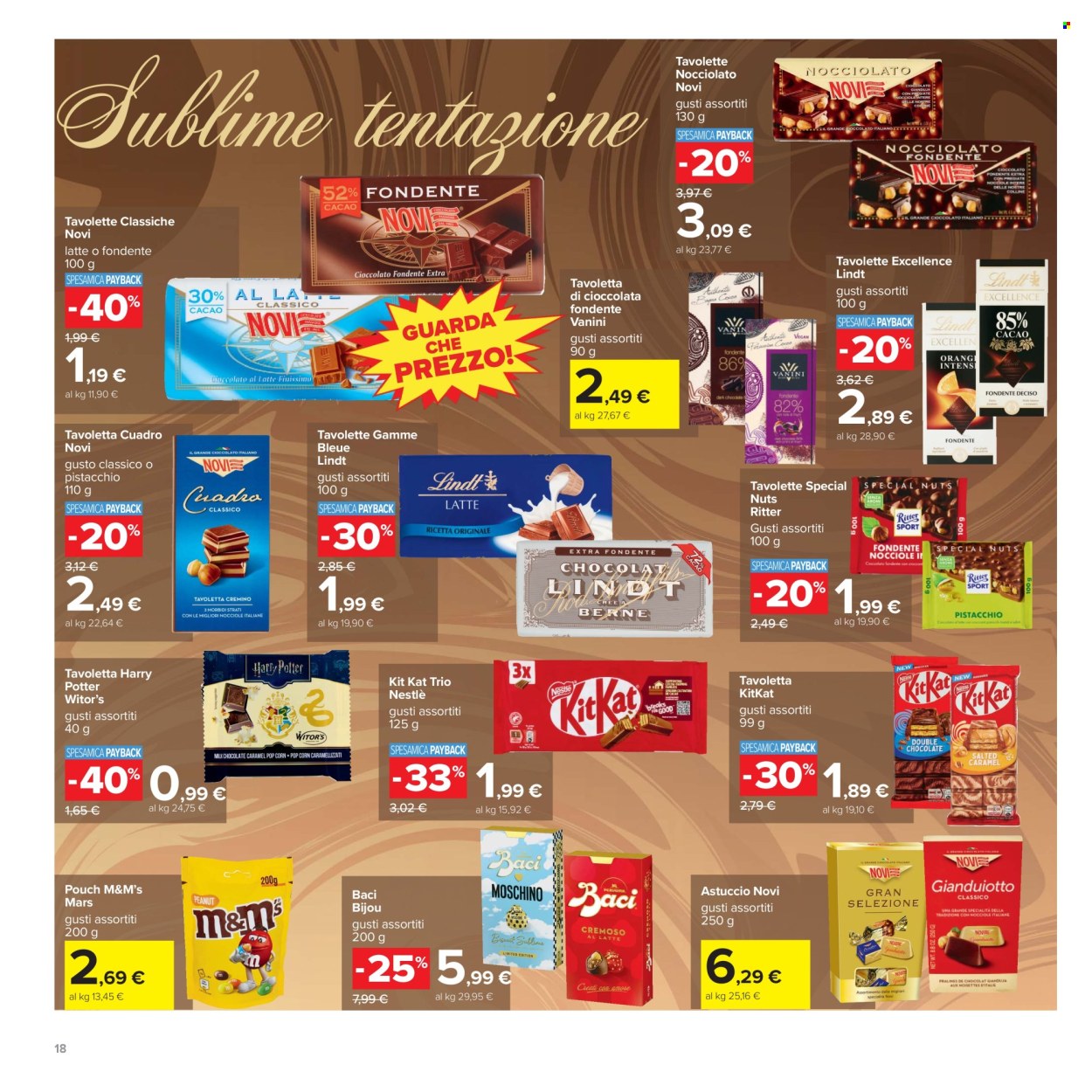 Volantino Carrefour - 23/10/2026 - 5/11/2026. Pagina 18