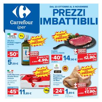 Volantino Carrefour - 23/10/2026 - 5/11/2026.