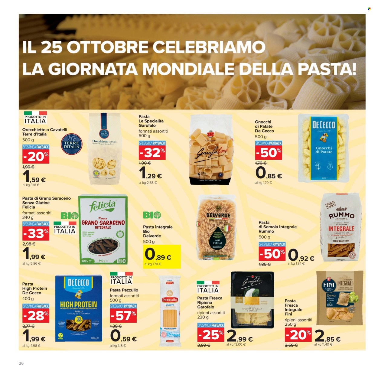 Volantino Carrefour - 23/10/2026 - 5/11/2026. Pagina 26