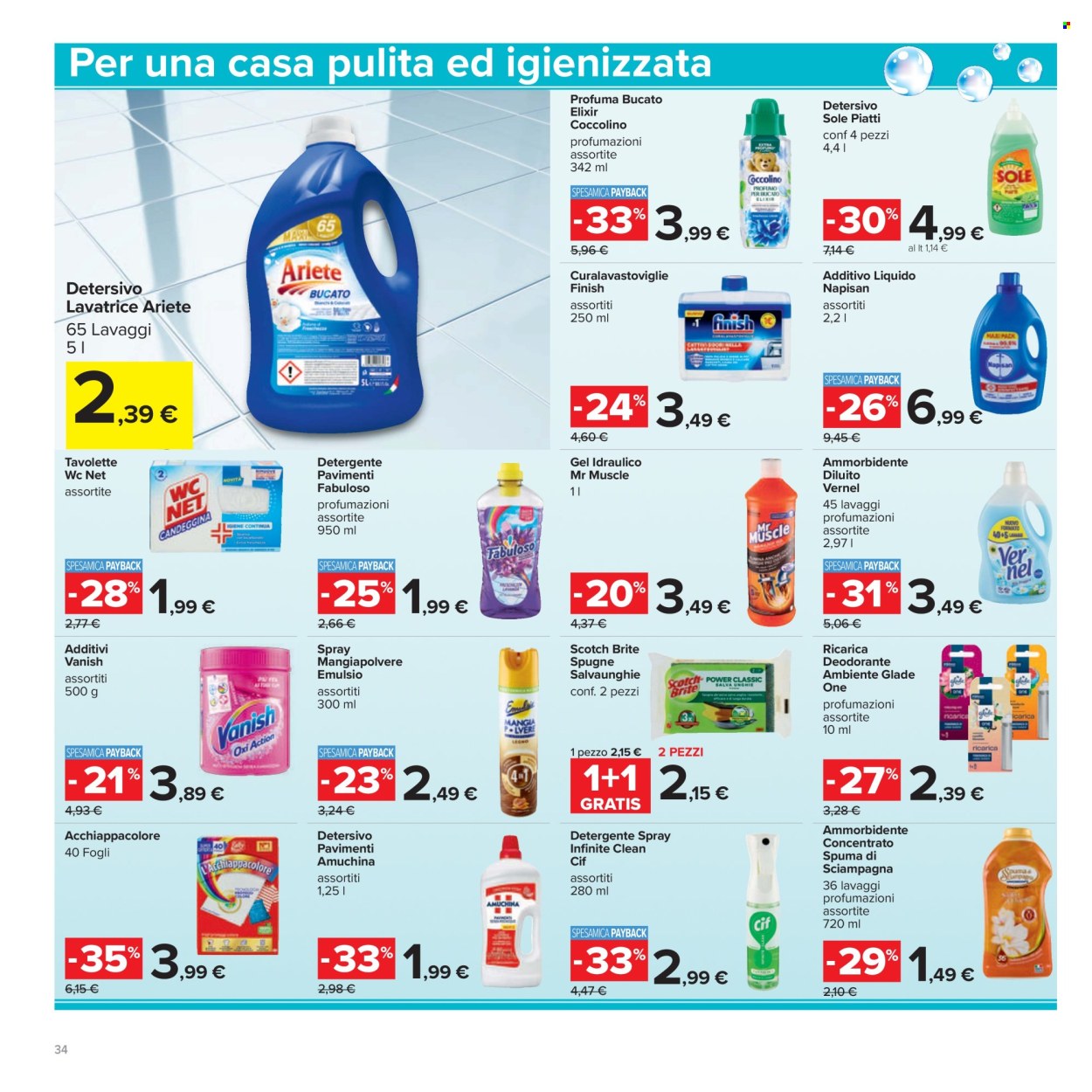 Volantino Carrefour - 23/10/2026 - 5/11/2026. Pagina 34