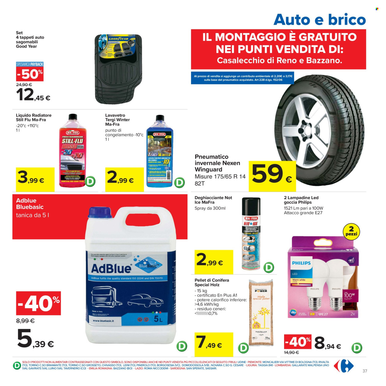 Volantino Carrefour - 23/10/2026 - 5/11/2026. Pagina 37