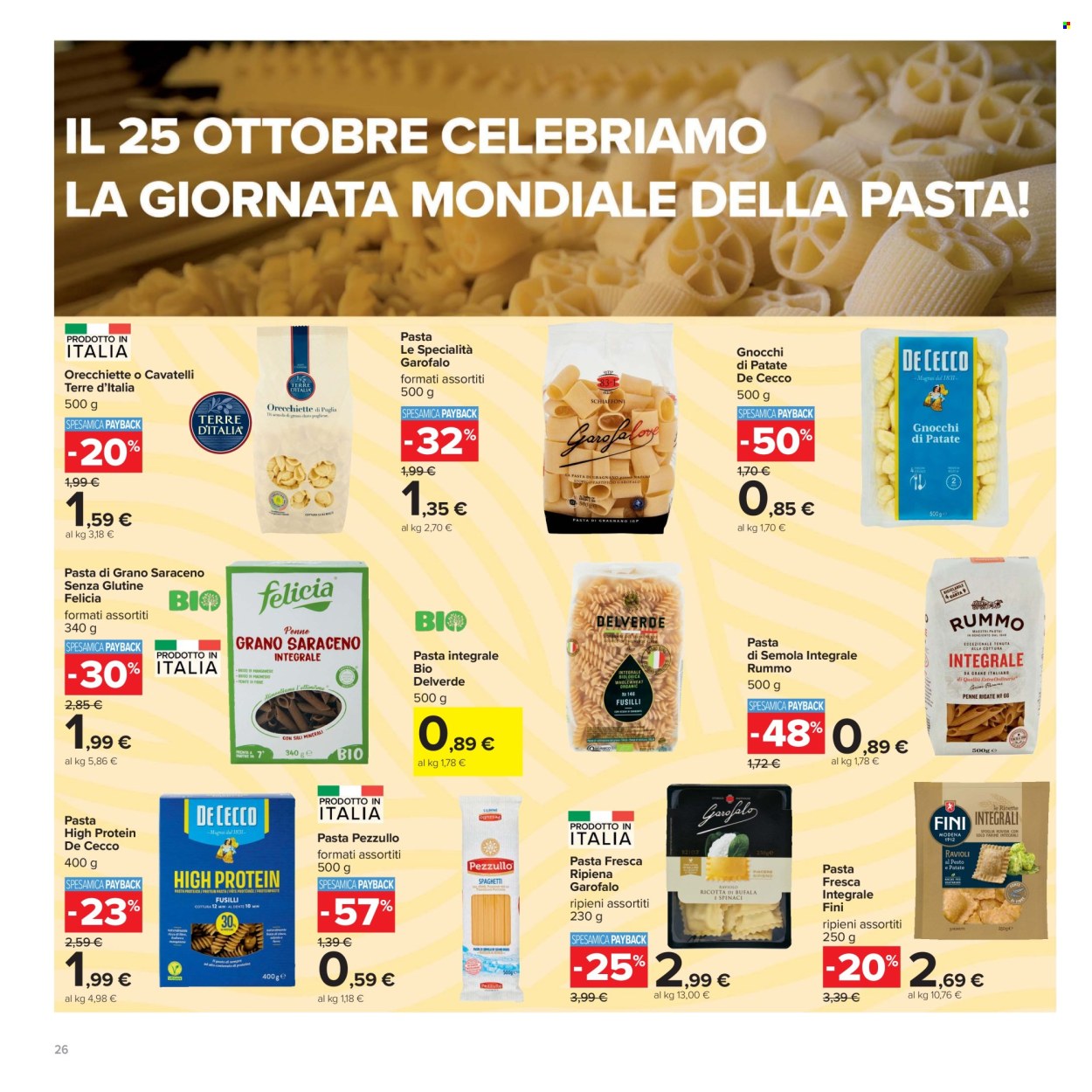 Volantino Carrefour - 23/10/2026 - 5/11/2026. Pagina 26
