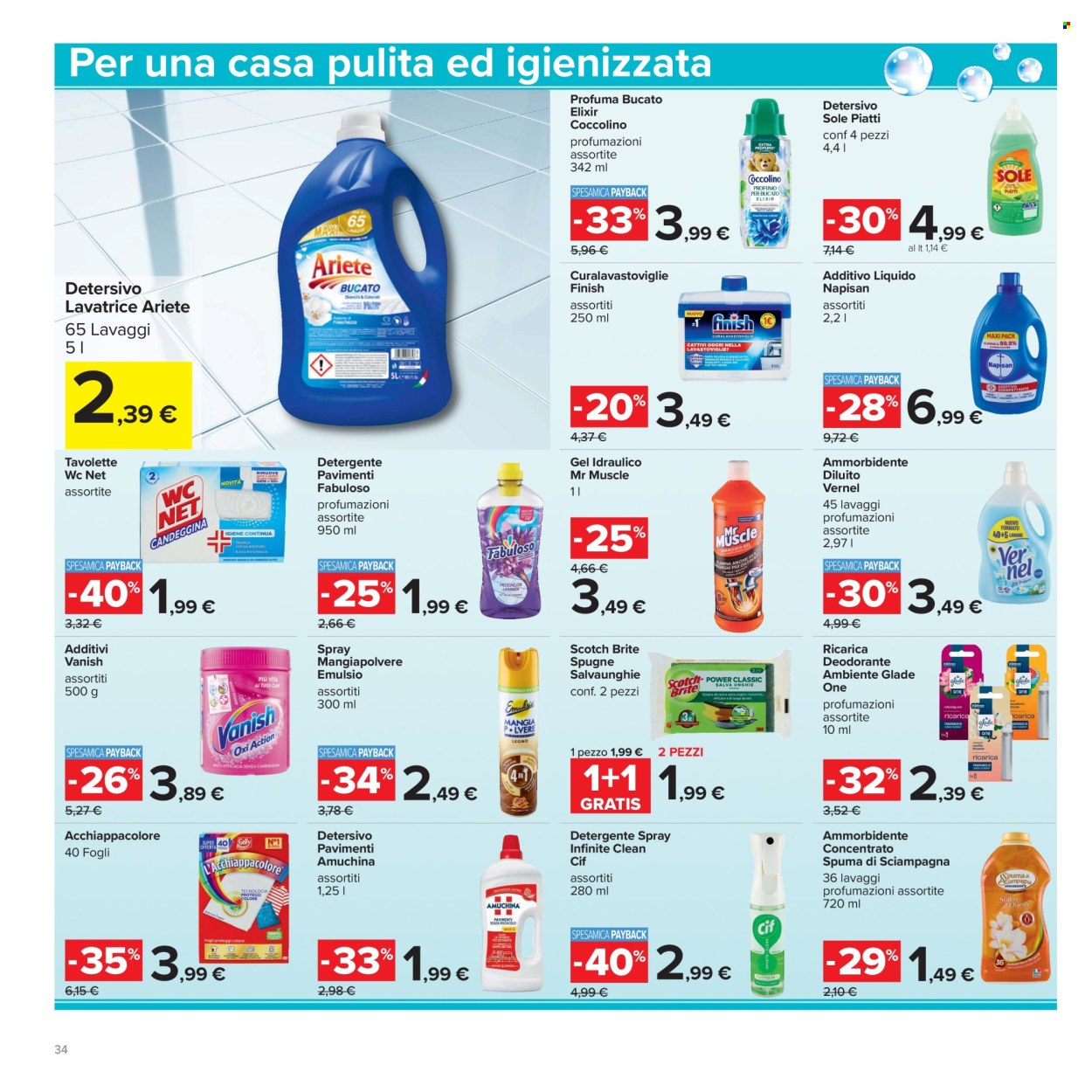 Volantino Carrefour - 23/10/2026 - 5/11/2026. Pagina 34