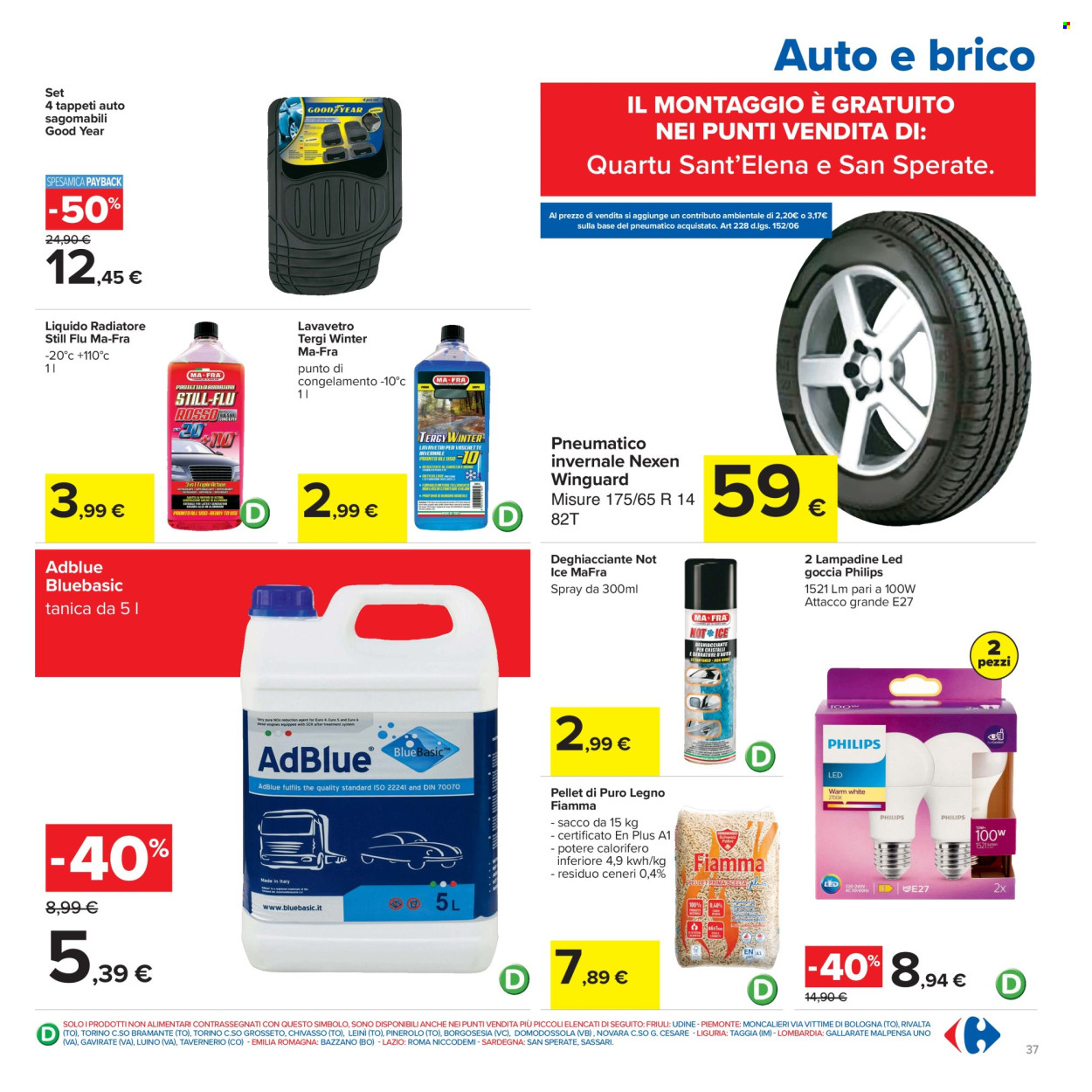 Volantino Carrefour - 23/10/2026 - 5/11/2026. Pagina 37