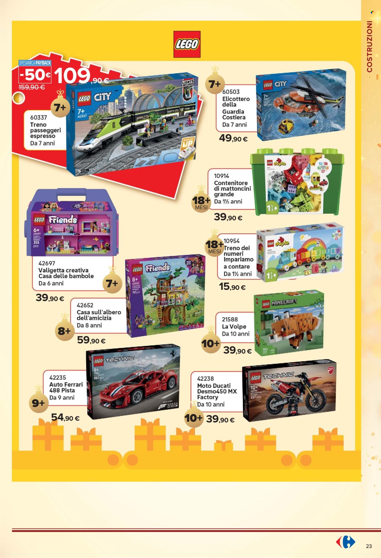 Volantino Carrefour - 23/10/2026 - 24/12/2026. Pagina 23
