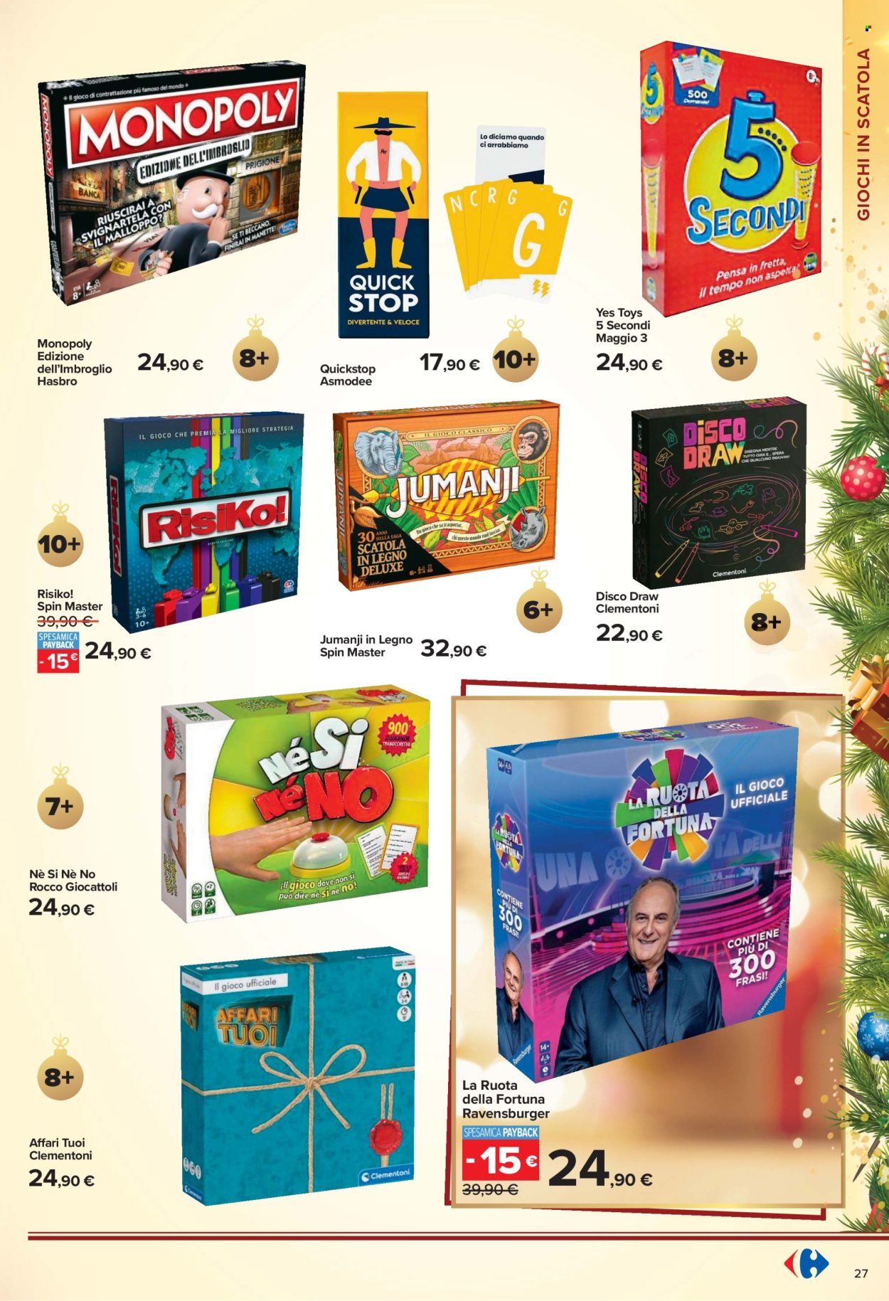 Volantino Carrefour - 23/10/2026 - 24/12/2026. Pagina 27